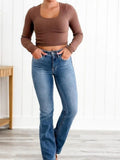 Tummy Control Slim Fit Denim